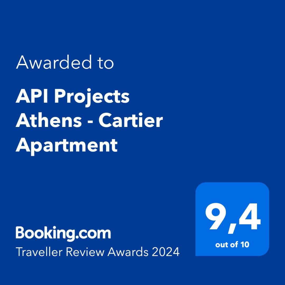 Api Projects Athens - Cartier Apartment Eksteriør billede